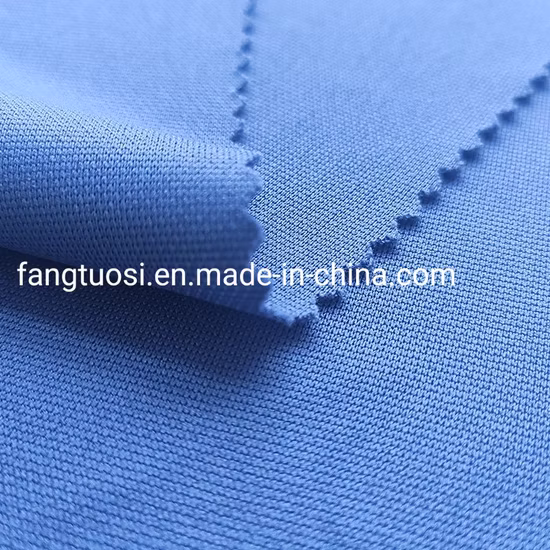 Tessuto sportivo a maglia interlock impermeabile in poliestere riciclato ad asciugatura rapida 100 per T