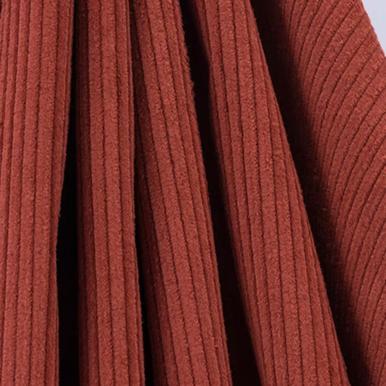 Tessuto uniforme per giacca in velluto a coste di cotone 100% a righe personalizzate 8 Wales del produttore all'ingrosso